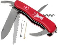 Нож перочинный Victorinox HUNTER (0.8573) 111мм 12функц. красный карт.коробка