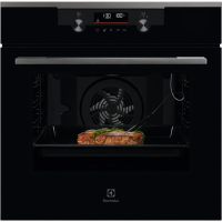 Духовой шкаф Электрический Electrolux KODDP77H черный/серебристый