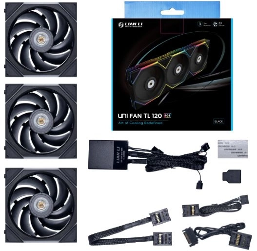 Вентилятор Lian-Li Uni Fan TL 120 Triple 7-pin 28.7dB LED Ret