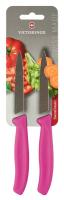 Набор ножей кухон. Victorinox Swiss Classic (6.7796.L5B) компл.:2шт розовый блистер