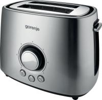 Тостер Gorenje T1000E 1000Вт серебристый/черный