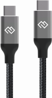 Кабель Digma D-Type-C-USB3.2-1.5m D-TYPE-C-USB3.2-100W-4K-1.5M 1.5м черный