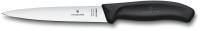 Нож кухонный Victorinox Swiss Classic (6.8713.16B) стальной филейный лезв.160мм прямая заточка черный блистер