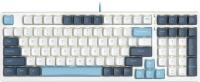 Клавиатура A4Tech Fstyler FS300 механическая белый/синий USB for gamer LED (FS300 PANDA SNOWBOARDING