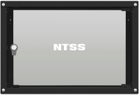 Шкаф коммутационный NTSS Lime (NTSS-WL6U5535GS-BL) настенный 6U 550x350мм пер.дв.стекл несъемн.бок.п