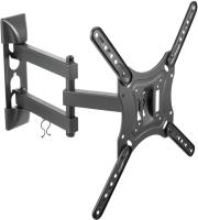 Кронштейн для телевизора Ultramounts UM870 черный 23"-55" макс.30кг настенный поворот и наклон
