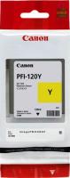 Картридж струйный Canon PFI-120 Y 2888C001 желтый (130мл) для Canon imagePROGRAF TM-200/205