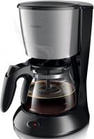 Кофеварка капельная Philips HD7462/20 1000Вт черный/серебристый