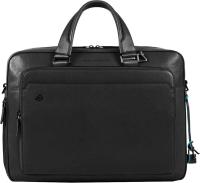 Сумка мужская Piquadro Black Square CA4027B3/N черный натур.кожа