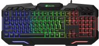 Клавиатура Оклик 700G Dynasty черный USB Multimedia for gamer LED