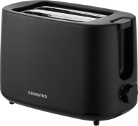 Тостер Starwind ST3106 750Вт черный/черный