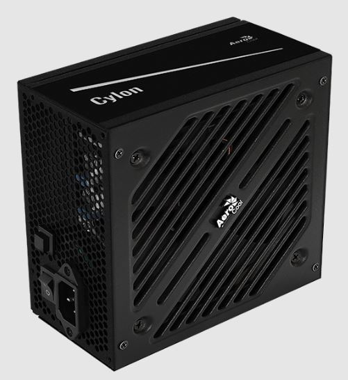 Блок питания Aerocool ATX 600W CYLON 600 80+ (24+4+4pin) APFC 120mm fan color 5xSATA RTL