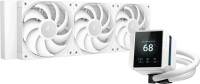 Система водяного охлаждения Deepcool Mystique 360 Soc-AM5/AM4/1200/1700/1851 белый 4-pin 36.49dB Al 1847gr Ret (R-LX360-WHDSNMP-G-1)