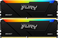 Память DDR4 2x8GB 3600MHz Kingston KF436C17BB2AK2/16 Fury Beast RGB RTL Gaming PC4-28800 CL17 DIMM 2