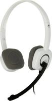 Наушники с микрофоном Logitech H150 белый/черный 1.8м накладные (981-000453)