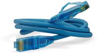 Патч-корд Hyperline PC-LPM-UTP-RJ45-RJ45-C6-1M-LSZH-BL PC-LPM-UTP-RJ45-RJ45-C6-1M UTP RJ-45 вил.-вилка RJ-45 кат.6 1м синий LSZH 24AWG