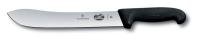 Нож Victorinox Fibrox (5.7403.31) стальной для забоя/разделки лезв.310мм прямая заточка черный