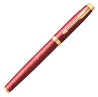 Ручка перьев. Parker IM Premium F318 (CW2143650) Red GT F сталь нержавеющая подар.кор.