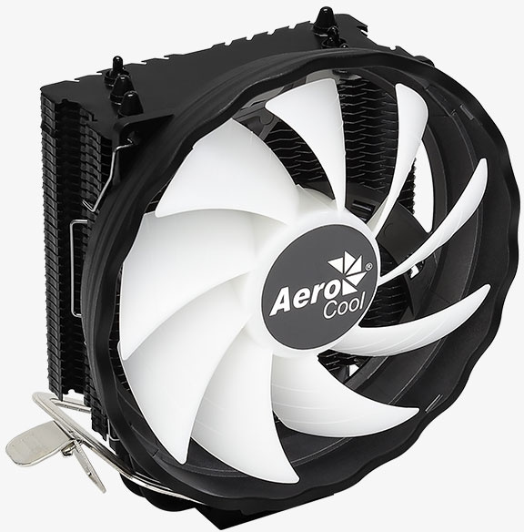 Устройство охлаждения(кулер) Aerocool Rave 3 ARGB Soc-AM5/AM4/1151/1200/1700 4-pin 18-27dB Al 125W 5