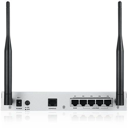Межсетевой экран Zyxel USG Flex 100AX (USGFLEX100AX-EUCI01F) AX1800 10/100/1000BASE-TX серебристый