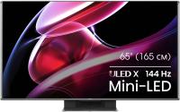 Телевизор LED Hisense 65" 65UXKQ Smart т.серый/4K Ultra HD/DVB-T/120Hz/DVB-T2/DVB-C/DVB-S/DVB-S2/USB