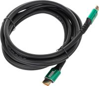 Кабель соединительный аудио-видео 012392 HDMI (m)/HDMI (m) 3м. позолоч.конт. черный