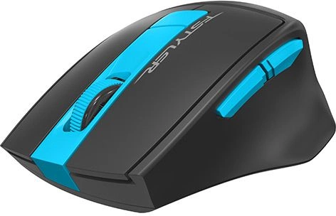 Мышь A4Tech Fstyler FG30 серый/синий оптическая (2000dpi) беспроводная USB (6but)