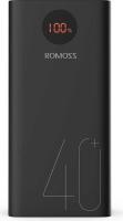 Мобильный аккумулятор Romoss PEA40 40000mAh QC3.0 18W 3A 2xUSB-A/USB-C черный