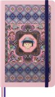 Блокнот Moleskine LE SAKURA Large 130х210мм обложка текстиль 176стр. линейка ассорти Momoko Sakura