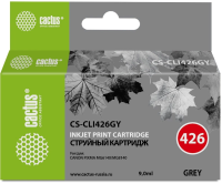 Картридж струйный Cactus CS-CLI426GY CLI-426GY серый (8.4мл) для Canon Pixma MG6140/MG8140