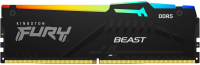 Память DDR5 16GB 5600MHz Kingston KF556C36BBEA-16 Fury Beast Black Expo RTL PC5-44800 CL36 DIMM 288-