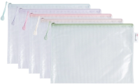 Папка на молнии ZIP Deli Colorful EF280 A4 ПВХ 0.23мм ассорти цвет молнии ассорти