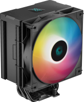 Устройство охлаждения(кулер) Deepcool AG500 Digital ARGB Soc-AM5/AM4/1151/1200/1700 4-pin 29.4dB Al+