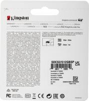 Флеш карта microSDXC 512Gb Kingston SDCS2/512GBSP Canvas Select Plus w/o adapter