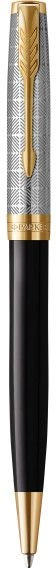 Ручка шариков. Parker Sonnet Premium K537 (CW2119787) Metal Black GT M черн. черн. подар.кор.