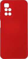 Чехол (клип-кейс) BoraSCO для Xiaomi Redmi 10 красный (40472)
