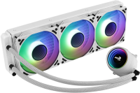 Система водяного охлаждения Aerocool Mirage L360 White ARGB Soc-AM5/AM4/1151/1200/2066/1700 4-pin 20