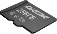 Флеш карта microSDXC 256Gb Class10 Digma CARD30 + adapter