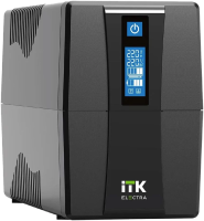 Источник бесперебойного питания ITK ELECTRA (EET-0800VA-1-001-S) 480Вт 800ВА