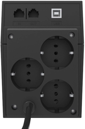 Источник бесперебойного питания Powercom RPT-800AP EURO USB 480Вт 800ВА