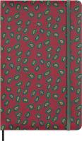 Блокнот Moleskine LE PRESCIOUS & ETHICAL SILK 130х210мм 240стр. линейка подар.кор. бордовый