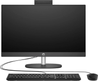 Моноблок HP ProOne 240 G10 23.8" Full HD i5 1335U (1.3) 8Gb SSD512Gb UHDG Free DOS GbitEth WiFi BT 90W клавиатура мышь Cam черный 1920x1080