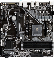 Материнская плата Gigabyte A520M DS3H V2 Soc-AM4 AMD A520 4xDDR4 mATX AC`97 8ch(7.1) GbLAN RAID+HDMI