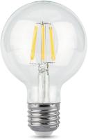 Лампа светодиодная Gauss Filament G95 6Вт цок.:E27 шар 220B 2700K св.свеч.бел.теп. (упак.:1шт) (105802106)