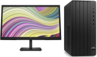 Комплект HP 290 G9 MT i3 12100/8Gb/SSD512Gb UHDG 730/DVDRW/DOS/kbNORUS/m/kb/черный/монитор в комплек