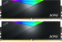 Память DDR5 2x16GB 6400MHz A-Data AX5U6400C3216G-DCLARBK XPG Lancer RGB RTL PC5-51200 CL32 DIMM 288-pin 1.4В kit dual rank с радиатором Ret