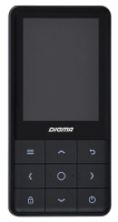 Плеер Hi-Fi Flash Digma Y4 BT 16Gb черный/2.4"/FM/microSDHC