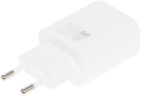 Сетевое зар./устр. Hoco N61 Gentle 20W 3A (PD+QC) USB-A/Type-C универсальное белый (44242)
