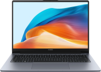 Ноутбук Huawei MateBook D 14 MDG-X Core i5 13420H 16Gb SSD512Gb Intel UHD Graphics 14" IPS FHD (1920x1080) Windows 11 Home grey space WiFi BT Cam (53014BRW)