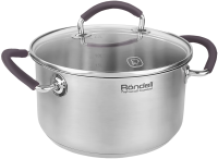 Кастрюля Rondell Akzent RDS-1387 2.1л. d=18см (с крышкой) стальной